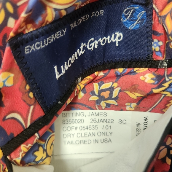 bold sport coat 44R custom Holland & Sherry - Picture 9 of 11